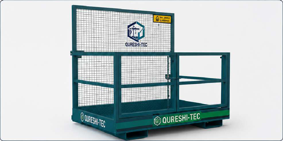 Qureshi-Tec forklift work basket