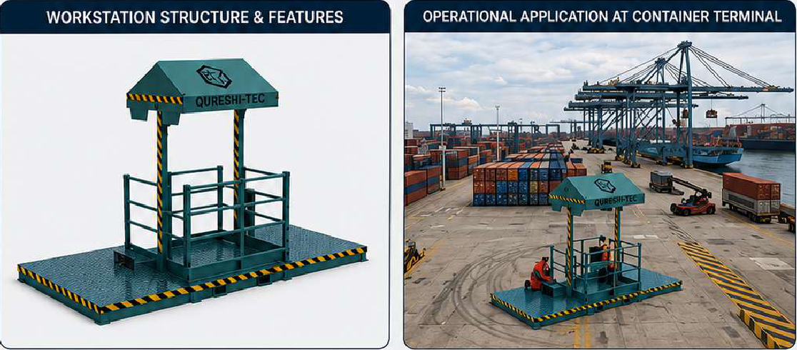 Qureshi-Tec pinning station workstation and terminal operation view